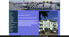 Desktop Screenshot of hotel-windspiel.de
