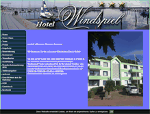 Tablet Screenshot of hotel-windspiel.de